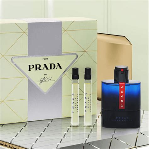 prada aftershave gift set boots|prada luxury gift set.